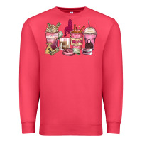Cardinal Girl boss coffee cups Premium Sweatshirt - Zillion Design Studio