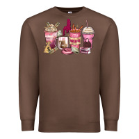 Chestnut Girl boss coffee cups Premium Sweatshirt - Zillion Design Studio