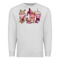 Dove Grey Girl boss coffee cups Premium Sweatshirt - Zillion Design Studio