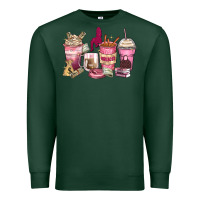 Sports Green Girl boss coffee cups Premium Sweatshirt - Zillion Design Studio
