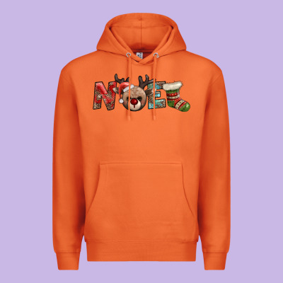 Noel With Sock And Reindeer Premium Hoodie Designed By Adodesignshop