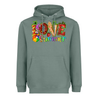 Sage love summer with strawberry Heavyweight Hoodie - texasbilliewilder