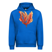 Cobalt pink venus fan sea coral Urban Hoodie - LillyAllenDesigns