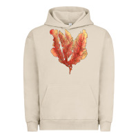 Pigment French Oak pink venus fan sea coral Urban Hoodie - LillyAllenDesigns