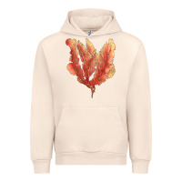 Sandshell pink venus fan sea coral Urban Hoodie - LillyAllenDesigns