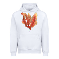 White pink venus fan sea coral Urban Hoodie - LillyAllenDesigns