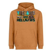 Meerkat yeehaws and hellnaws Heavyweight Hoodie - Zillion Design Studio