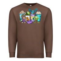 Chestnut cartoon characters coffee cups Premium Sweatshirt - Zillion Design Studio
