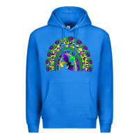 True Royal mardi gras rainbow Premium Hoodie - AdoDesignShop