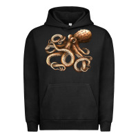 Pigment Black octopus Urban Hoodie - LillyAllenDesigns