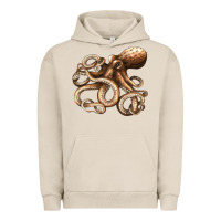 Pigment French Oak octopus Urban Hoodie - LillyAllenDesigns