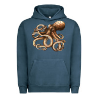 Pigment Midnight Navy octopus Urban Hoodie - LillyAllenDesigns
