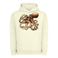 Pigment Pistachio octopus Urban Hoodie - LillyAllenDesigns