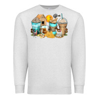 Oatmeal Heather chicken coffee cups Premium Sweatshirt - Zillion Design Studio