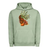 Pigment Oil Green Coral Reef Urban Hoodie - LillyAllenDesigns
