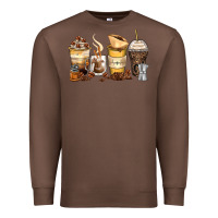 Chestnut coffee cups Premium Sweatshirt - Zillion Design Studio
