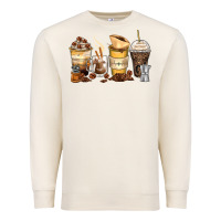 Sandshell coffee cups Premium Sweatshirt - Zillion Design Studio