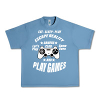Pebble Blue Escape Reality Urban Heavy Tee - Bettercallsaul