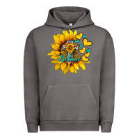 Pigment Tornado western sunflower  cross believe Urban Hoodie - BarkalooDesign