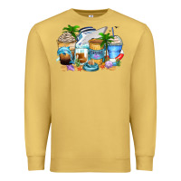 Antique Gold cruise life coffee cups Premium Sweatshirt - Zillion Design Studio