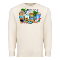 Sandshell cruise life coffee cups Premium Sweatshirt - Zillion Design Studio