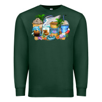 Sports Green cruise life coffee cups Premium Sweatshirt - Zillion Design Studio
