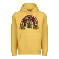 Antique Gold rainbow tree Premium Hoodie - AdoDesignShop