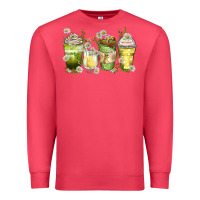 Cardinal daisy coffee cups Premium Sweatshirt - Zillion Design Studio