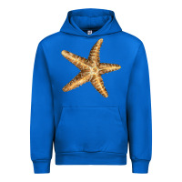 Cobalt Starfish Urban Hoodie - LillyAllenDesigns