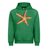 Emerald Starfish Urban Hoodie - LillyAllenDesigns