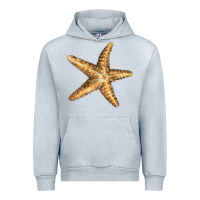 Heather Grey Starfish Urban Hoodie - LillyAllenDesigns