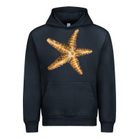 Navy Starfish Urban Hoodie - LillyAllenDesigns