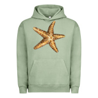 Pigment Oil Green Starfish Urban Hoodie - LillyAllenDesigns