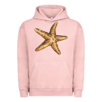 Pigment Salmon Starfish Urban Hoodie - LillyAllenDesigns