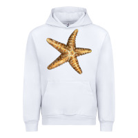White Starfish Urban Hoodie - LillyAllenDesigns