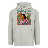 Moon Dust i just smile and say god bless Heavyweight Hoodie - Zillion Design Studio
