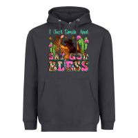 Smoke i just smile and say god bless Heavyweight Hoodie - Zillion Design Studio