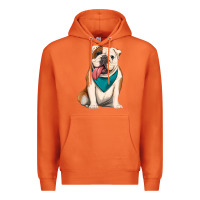 Carrot english bulldog Premium Hoodie - Artiststas