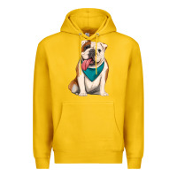 Lemon english bulldog Premium Hoodie - Artiststas