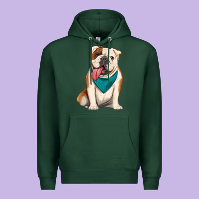 English Bulldog Premium Hoodie Designed By Artiststas