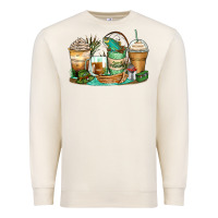 Sandshell fishing coffee cups Premium Sweatshirt - Zillion Design Studio