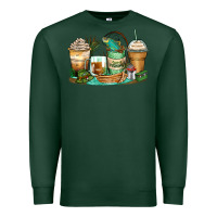 Sports Green fishing coffee cups Premium Sweatshirt - Zillion Design Studio