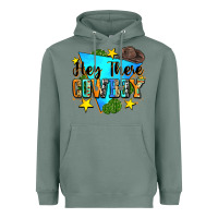 Sage hey there cowboy Heavyweight Hoodie - Zillion Design Studio