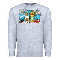 Heather Grey hanukkah coffee cups Premium Sweatshirt - Zillion Design Studio