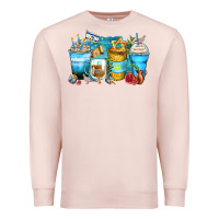 Pale Pink hanukkah coffee cups Premium Sweatshirt - Zillion Design Studio
