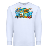 White hanukkah coffee cups Premium Sweatshirt - Zillion Design Studio