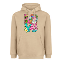 Mushroom love summer unicorn Heavyweight Hoodie - texasbilliewilder