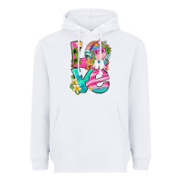 Love Summer Unicorn Heavyweight Hoodie | Teevron
