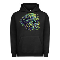 Pigment Black Sea Coral Urban Hoodie - LillyAllenDesigns