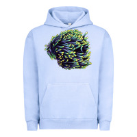 Pigment Grape Ice Sea Coral Urban Hoodie - LillyAllenDesigns